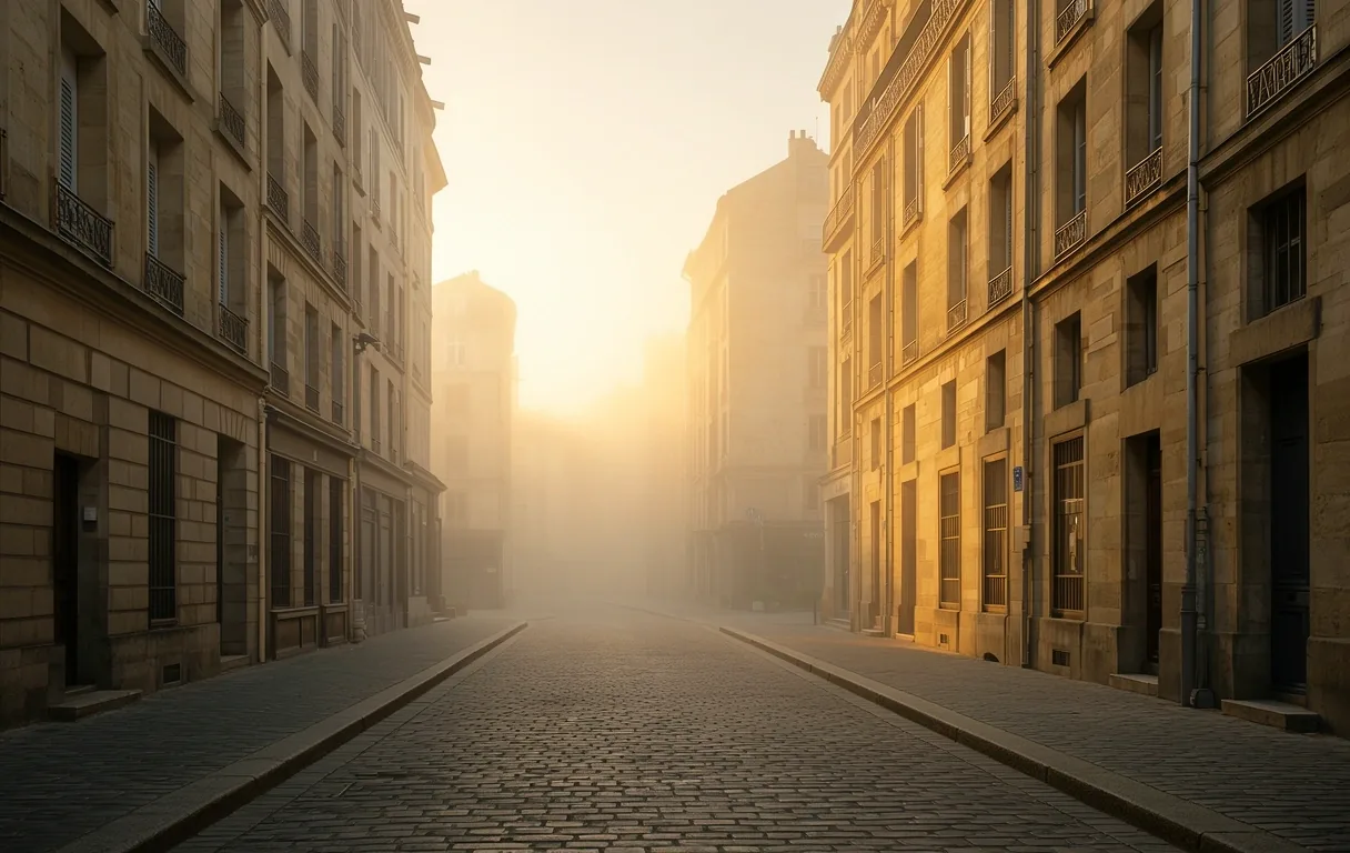 Ambiance matinale à Lyon